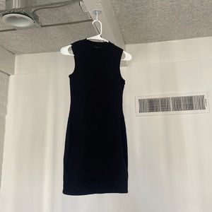 Mini black dress